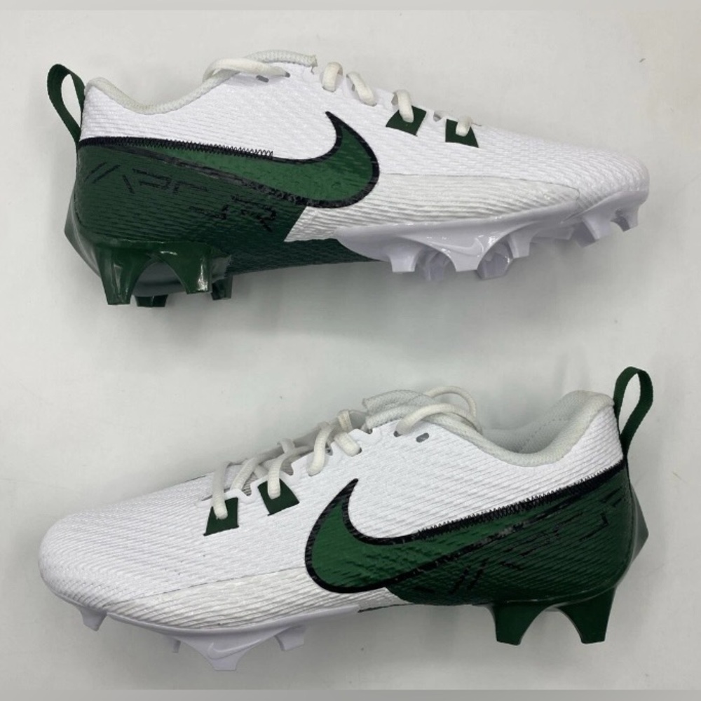 Nike Vapor Edge Speed 360 2 'White Fir Green' Football Cleats Men's Size 11.5
